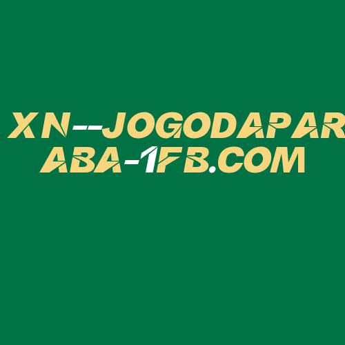 Logo da XN--JOGODAPARABA-1FB